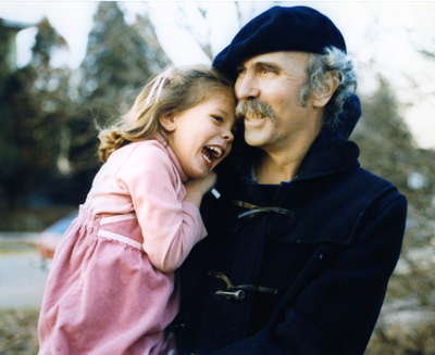 A.E. "Gene" Havens with his daughter
